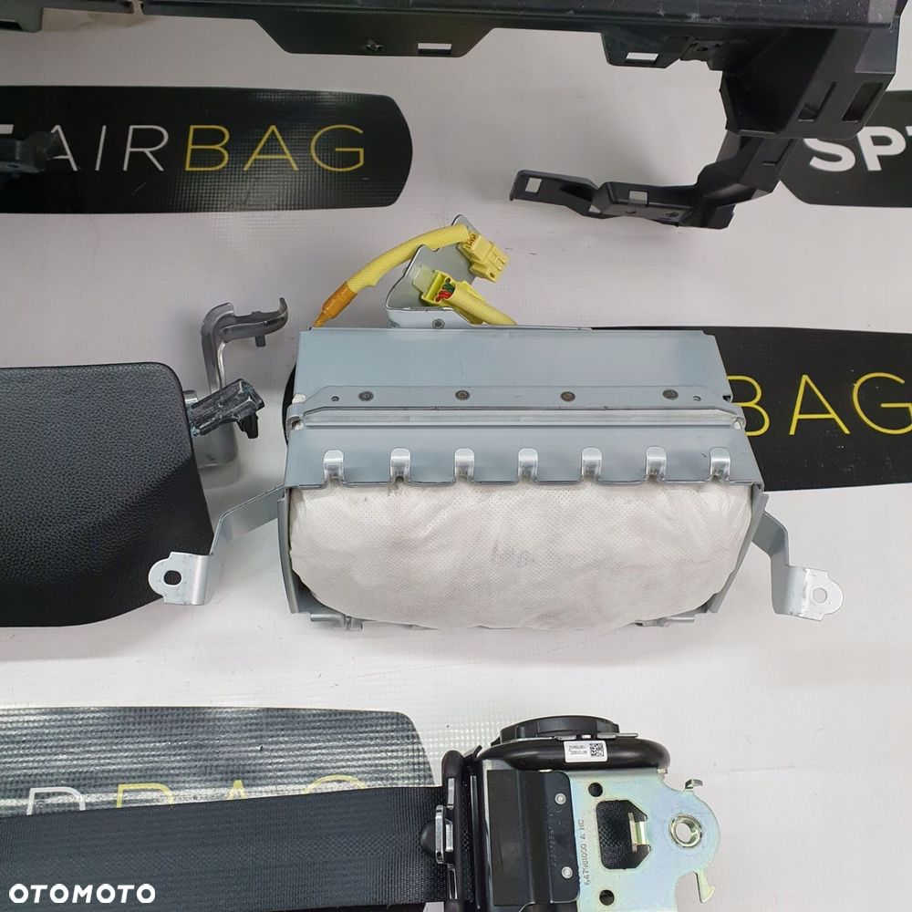 NISSAN ROGUE DESKA ROZDZIELCZA KONSOLA KOKPIT PULPIT PODUSZKI AIRBAG AIR BAG PASY NAPINACZE KIT SET - 9