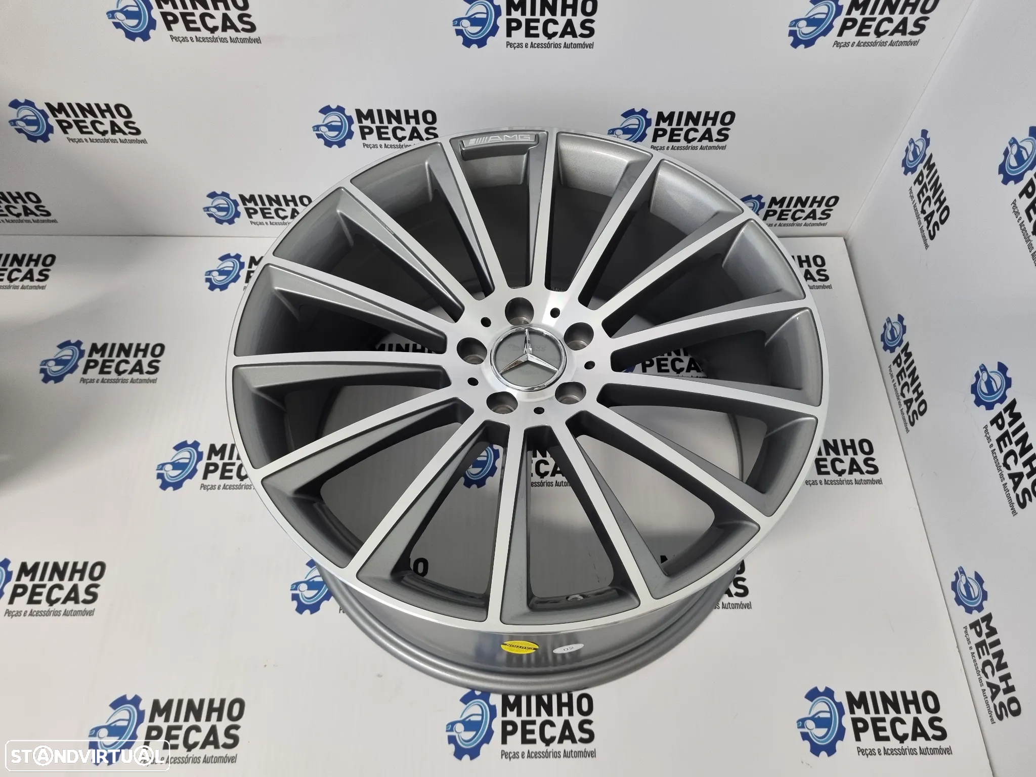 Jantes Mercedes (C63) AMG Turbine em 20 GunMetal - 7