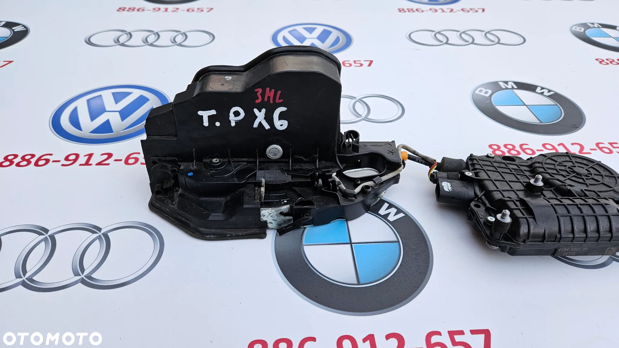 BMW X5 E70 X6 E71 X6 E72 Zamek drzwi tył prawy Dociąg tylny prawy 7315024 EUROPA IDEALNY - 3
