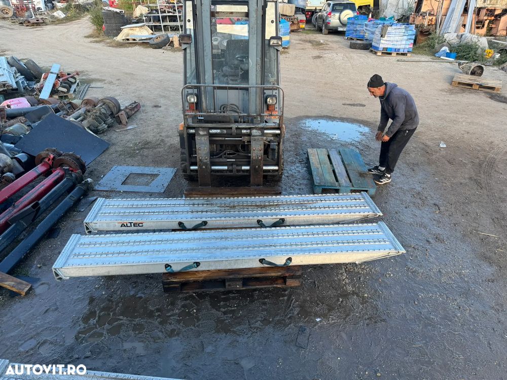 ALTEC  Rampe ( Cale ) Aluminiu - 2.4 m 3 m lungime NOI si SECOND HAND - 16