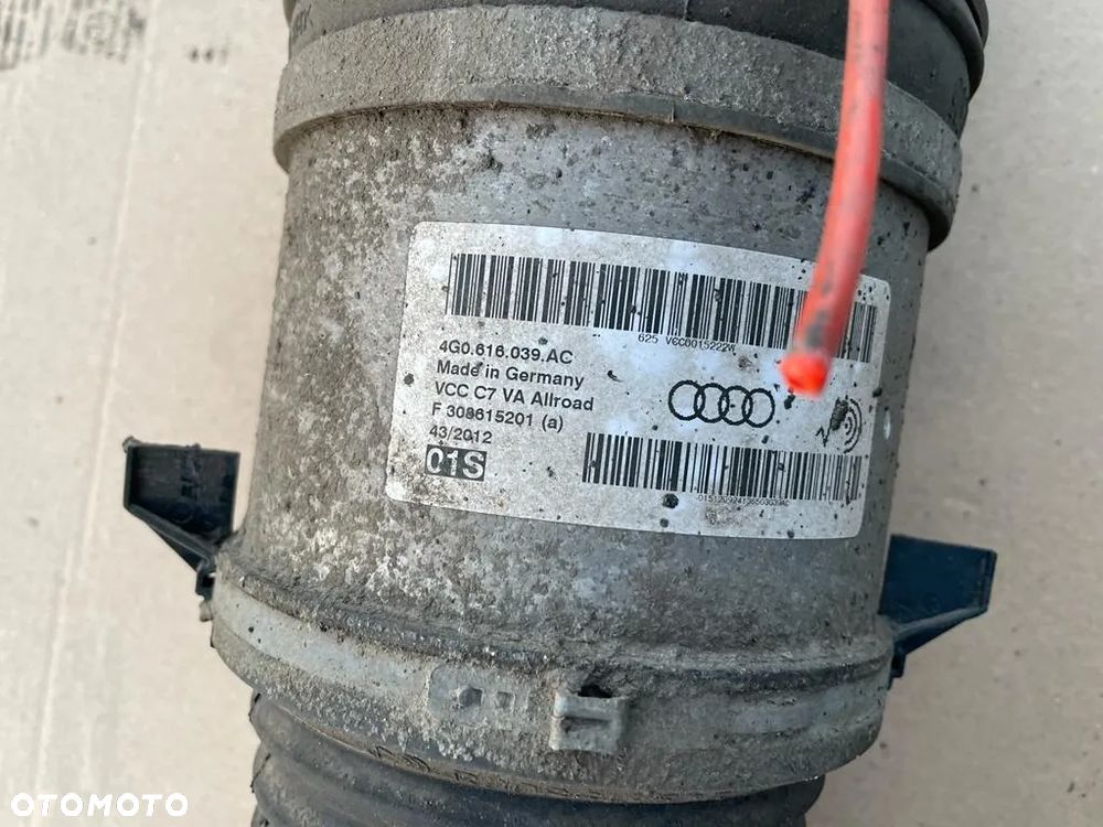 AUDI A6 C7 ALLROAD AMORTYZATOR LEWY PRAWY PRZÓD 4G0616039AC - 8