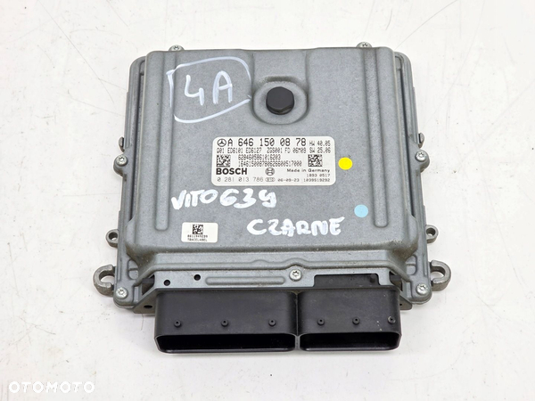 VITO W639 2.2 CDI KOMPUTER STEROWNIK SILNIKA A6461500878 4