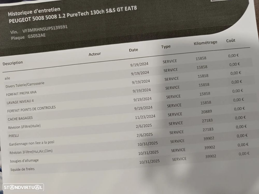 Peugeot 5008 1.2 PureTech GT Line EAT8 - 56