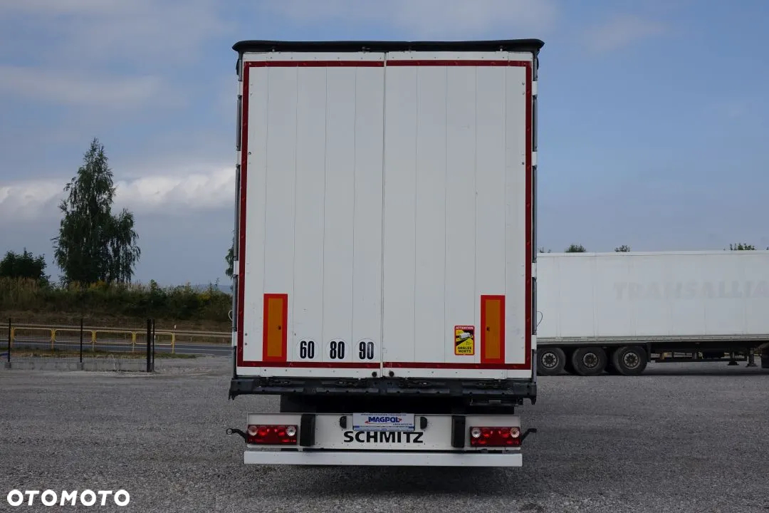 Schmitz Cargobull BURTO-FIRANKA / STANDARD / OSIE SCHMITZ / NOWE PLANDEKI / 2 OSIE PODNOSZONE / - 5