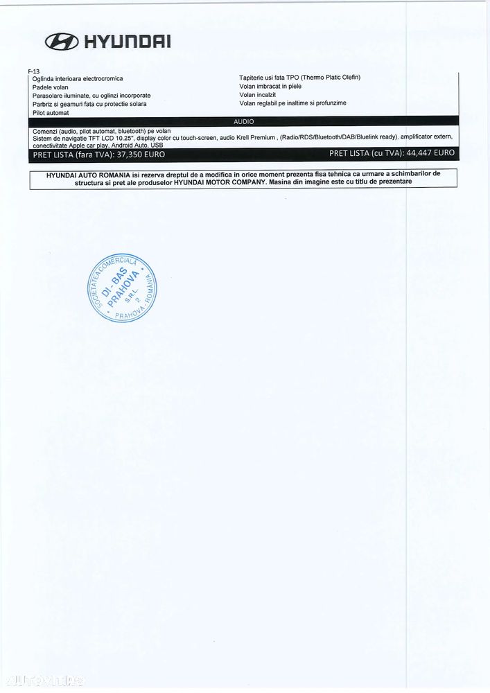 Hyundai Tucson HEV 1.6 l 230 CP 4WD 6AT Luxury - 15