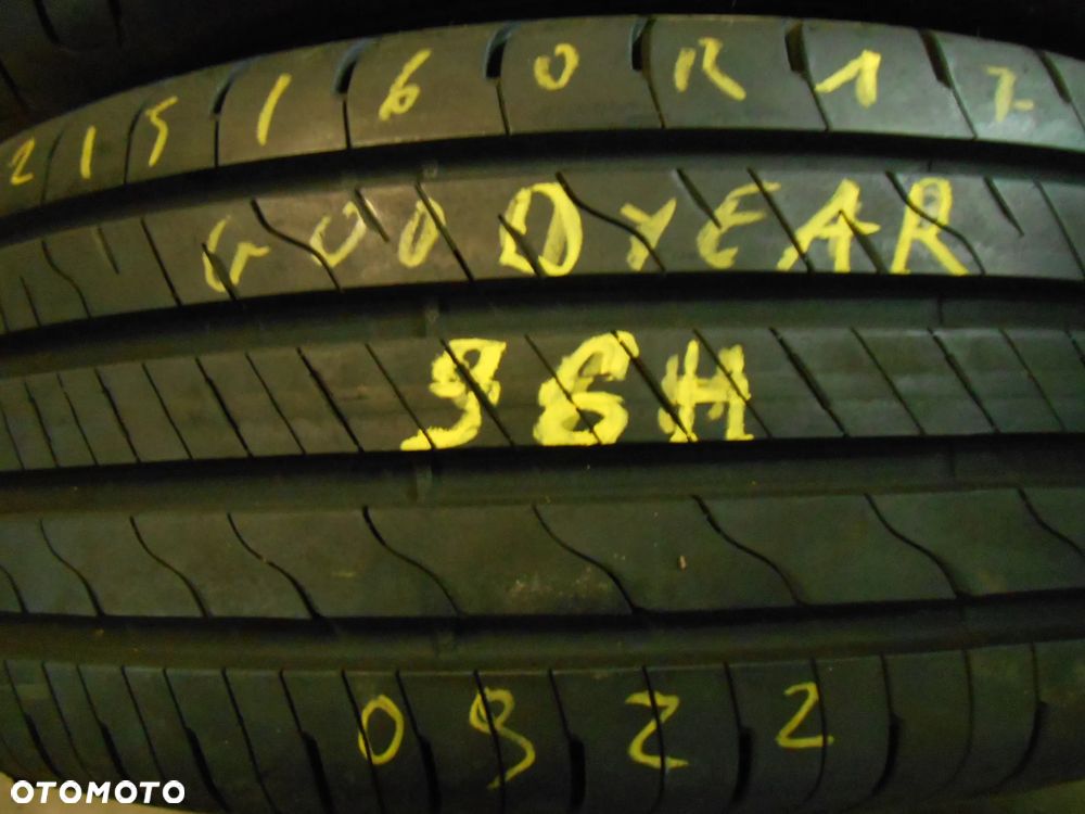 OPONY  215/60R17 GOODYEAR EFFICIENT GRIP PERFORMANCE 2 DOT 2122 8MM - 3