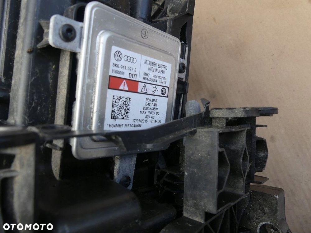 dw audi a5 s-line ly9c zderzak 4pdc maska błotniki xenony skrętne pas - 16