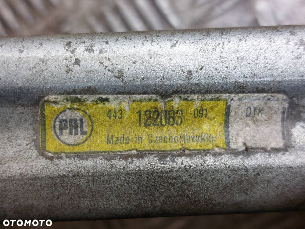 MECHANIZM WYCIERACZEK + SILNICZEK PRZÓD SKODA 105 S I 443122083091 - 4