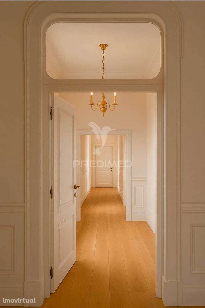 Apartamento T3 em Edifício Pombalino, frente rio, 195m2 - Grande imagem: 2/22