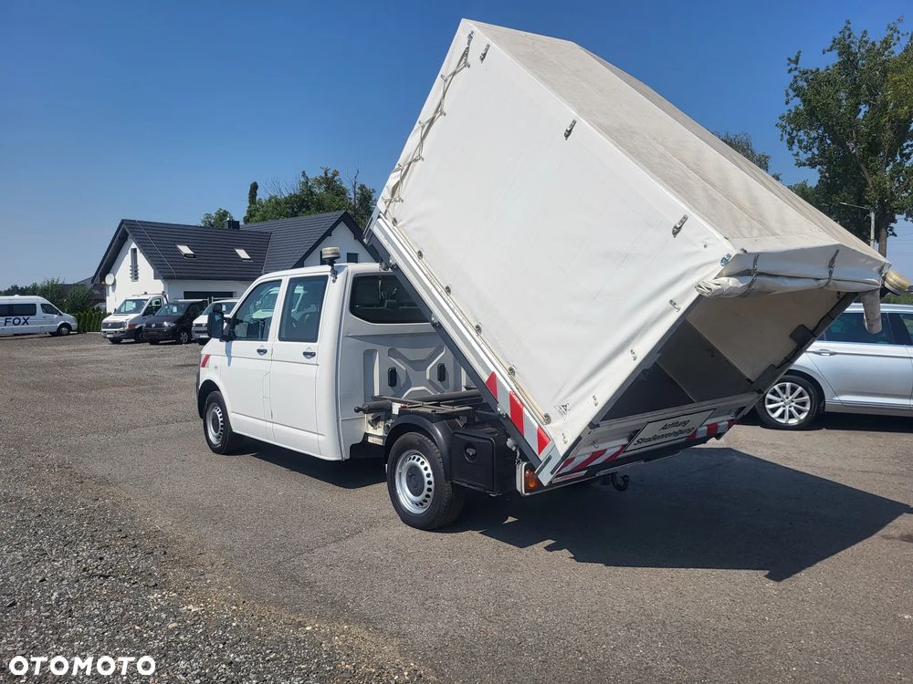 Volkswagen Transporter t5 lift doka wywrotka kipper klima - 4