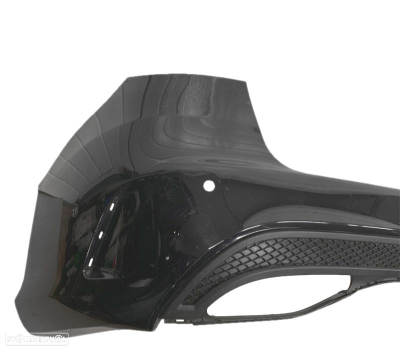 PARA-CHOQUE TRASEIRO MERCEDES CLASSE C W205 15-18 LOOK AMG PDC - 4