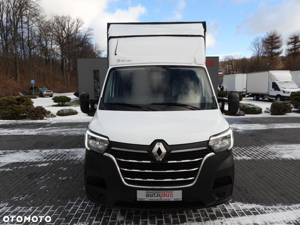 Renault MASTER PLANDEKA 9 PALET WEBASTO TEMPOMAT LEDY PNEUMATYKA KLIMATYZACJA  165KM - 6