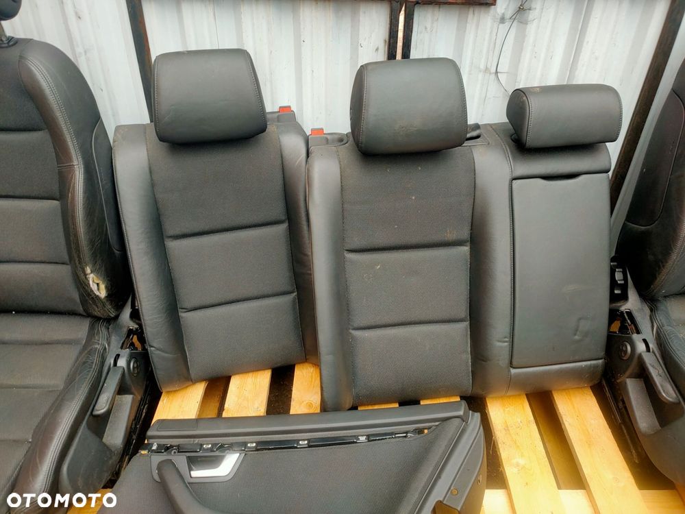 fotele kanapa audi a4 b6 speed s line pół skóra komplet - 4