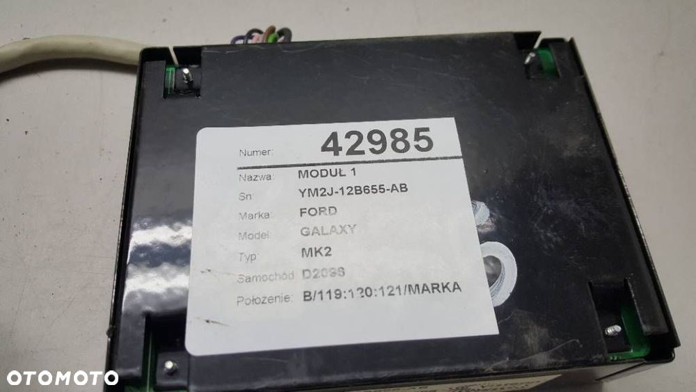 KONTROLER MULTIMEDIÓW MODUŁ FORD GALAXY MK2 EUROPA - 9