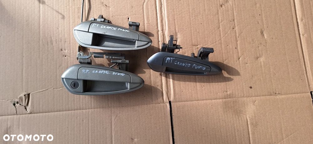 Klamka zewnetrzna prawa lewa przod tyl grande punto 595a - 1