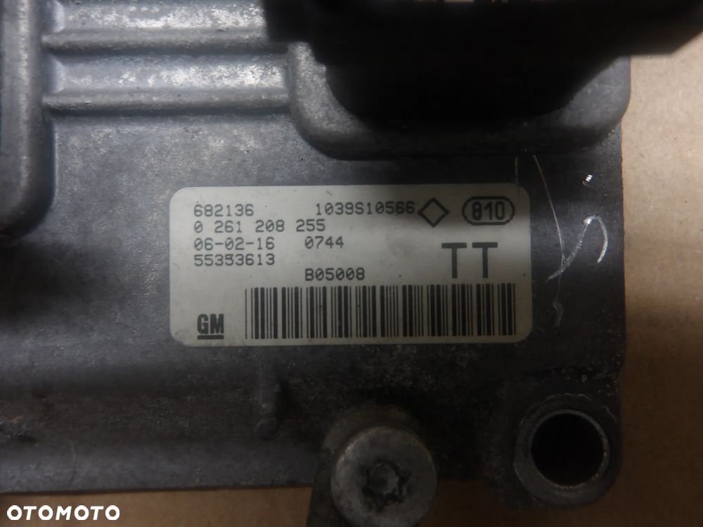 OPEL MERIVA A I LIFT 05-10 1.4B MODUŁ STEROWNIK SILNIKA 55353613 - 5