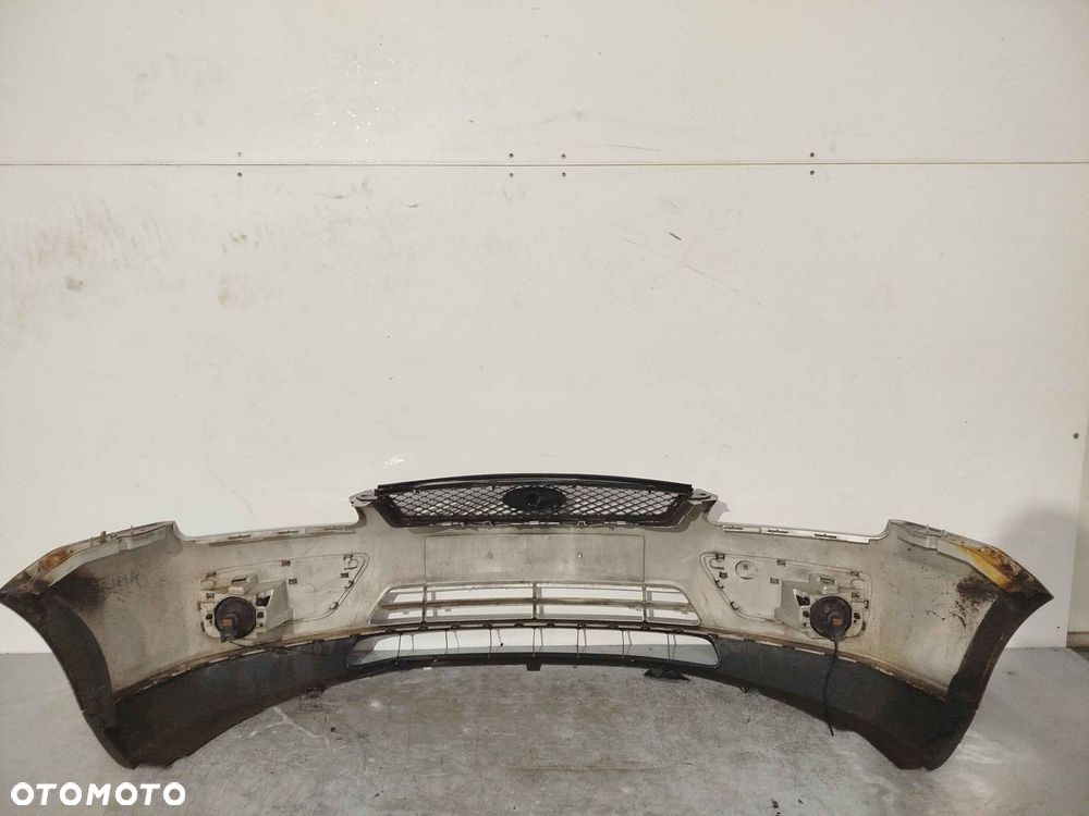 + ZDERZAK PRZÓD PRZEDNI FORD FOCUS MK3 3 III 03 SREBRNY HALOGENY - 5