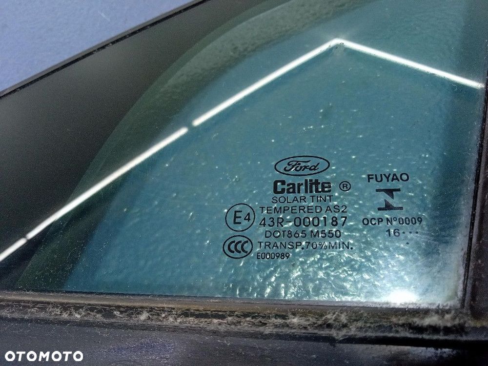 FORD MONDEO MK5 SZYBA DRZWI TRÓJKĄT LEWY PRZÓD PRZEDNIA   DS73F21401AJ - 3