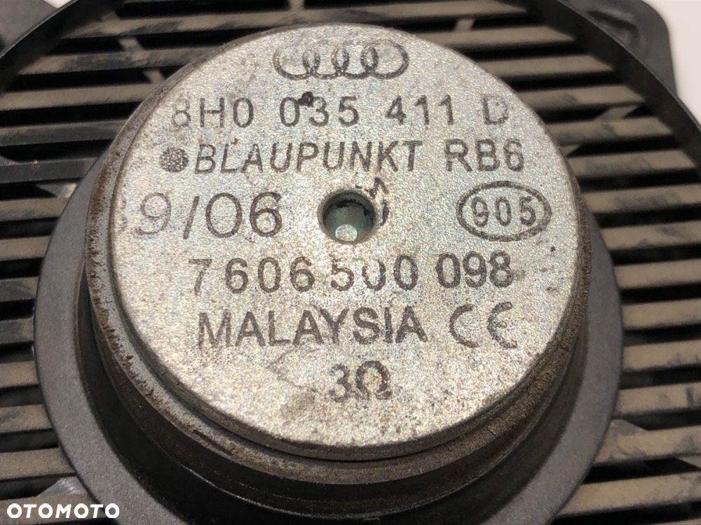 GŁOŚNIKI KOMPLET  AUDI A3 (8P1) 2003 - 2013 2.0 TDI 103 kW [140 KM] olej napędowy 2005 - 2008 - 6