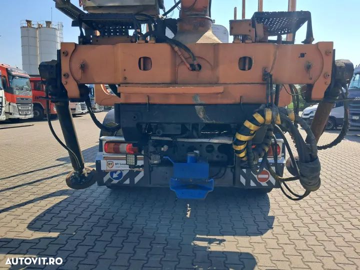Mercedes-Benz arocs 578cp 8x4 cu macara hiab loglift 120s si graifer transport lemn - 5