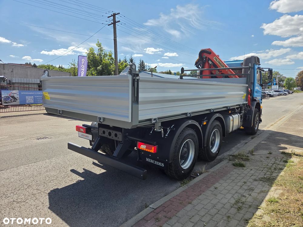 Mercedes-Benz AXOR 2633 // 6x4 330KM // PALFINGER PK12001 // 3 WYSUWY RADIOWY PILOT // NOWY KIPER WYWROTKA / NOWE OPONY - 23