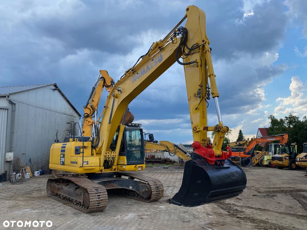 Komatsu PC 210 LC-10, 2013 ROK, z NIEMIEC, SERWISOWANA W KOMATSU, - 9