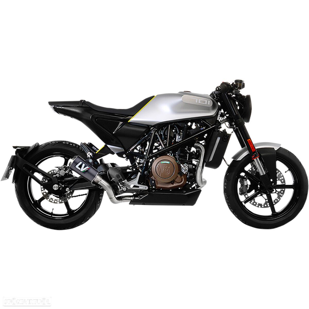 ponteira escape leovince husqvarna 125 / 401 svartpilen / vitpilen  - 15242b - 1