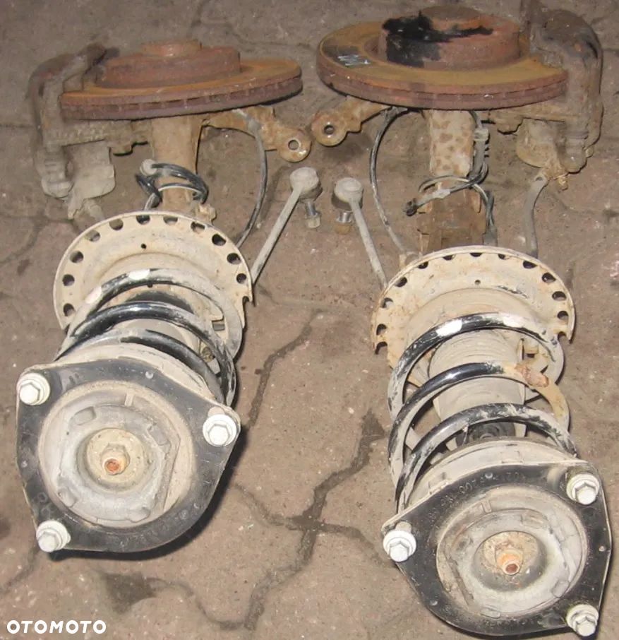 amortyzator sprężyna zwrotnica zacisk MICRA K12 1.2 16V - 5