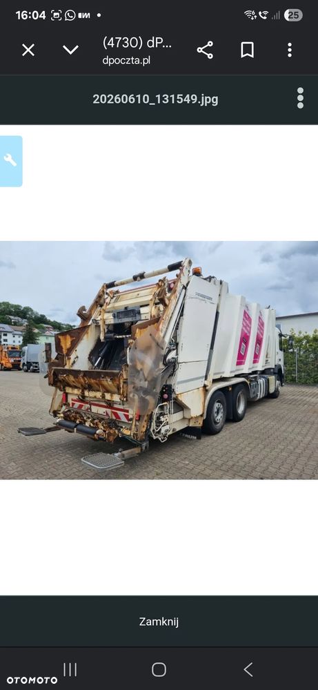 Volvo FM 370 euro 6 FAUN POWERPRESS 25m BRAMA KP7  z DE - 3
