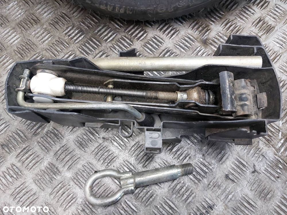 ORGANIZER WKŁAD BAGAŻNIKA LEWAREK DOJAZDÓWKA 4x100 105/70R14 SEAT VW SKODA - 7