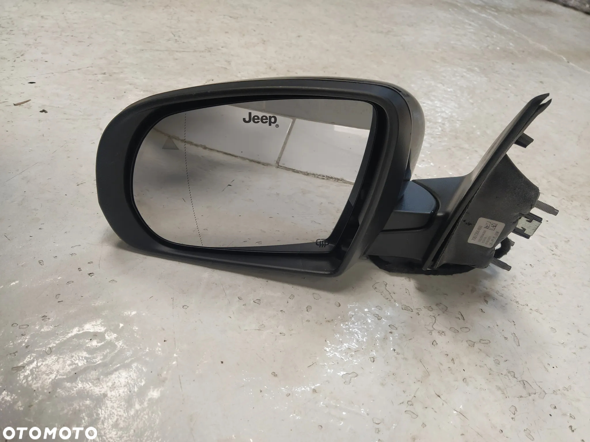 JEEP COMPASS II LIFT LUSTERKO ZEWNĘTRZNE LEWE ASFERYCZNE PODGRZEWANE CZUJNIK MARTWEGO POLA LAMPKA 7+5 PIN 12 PIN KOMPLETNE ORYGINAŁ - 13