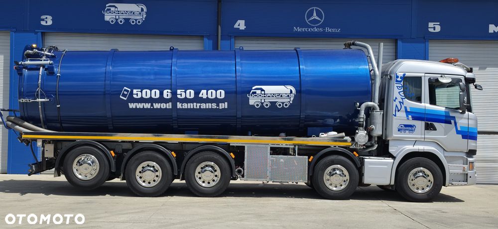 Scania R 490 10x4 asenizacyjny wuko cysterna zabudowa 2025r 32m3 - 4