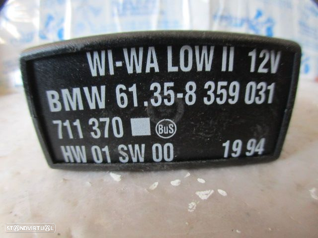 Modulo 61358359031 BMW SERIE 3 COUPE E36 1994 318Is 1.8I  16V 140Cv 3P PRETO Módulo Limpa Vidros BMW E36 318 BERLINE 2000 1.7D 90CV 4P BORDEAUX - 3