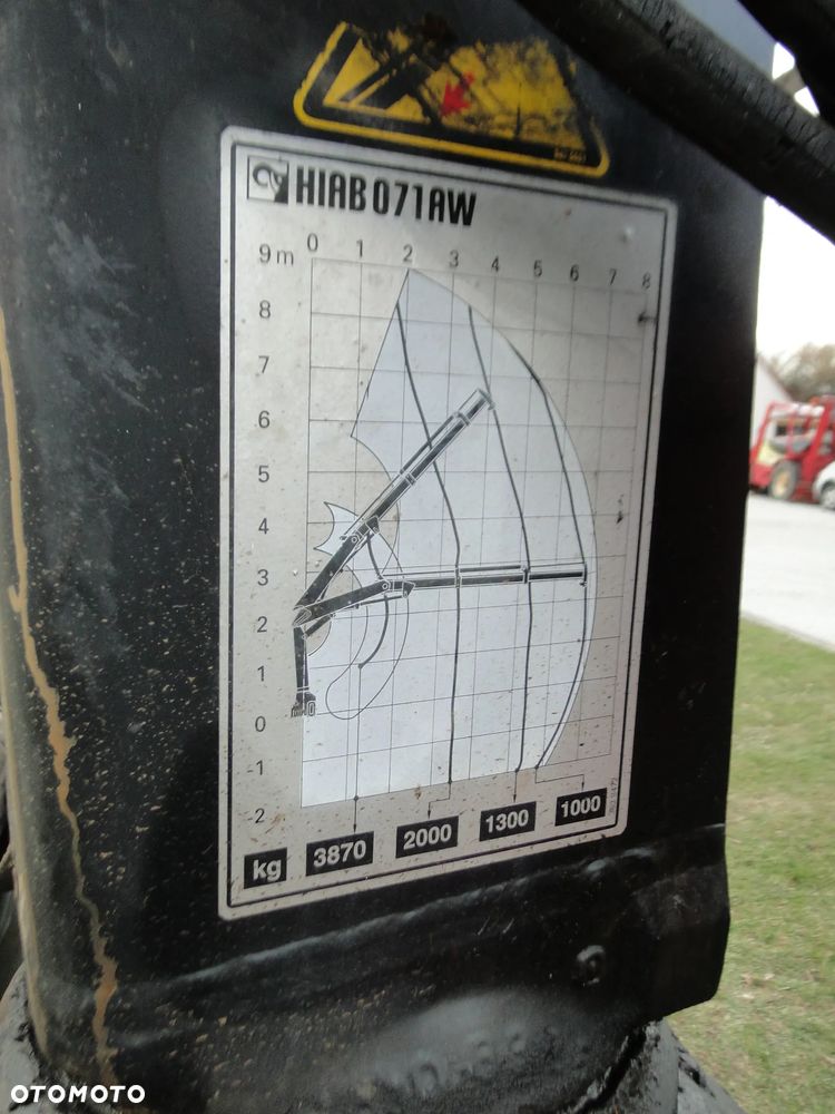 HIAB 071SX HDS ŻURAW DŹWIG CHWYTAK DO DRZEWA - 22