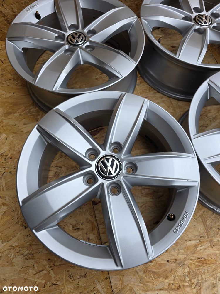 [1389] Felgi aluminiowe 16 cali VW ORYGINALNE et43 5x112 6Jx16H2 T-Roc Golf Caddy - 8