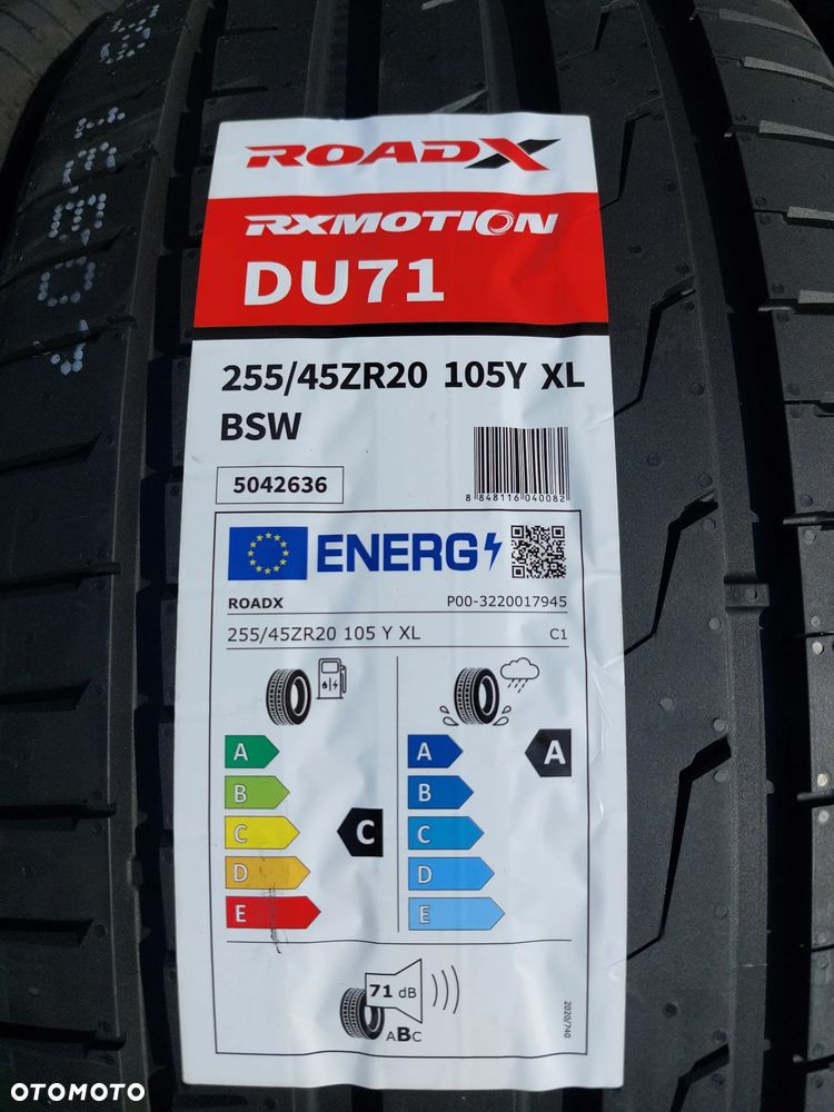 255/45 R20 105Y XL OPONY LETNIE ROADX RXMOTION DU71 DOT25 - 3