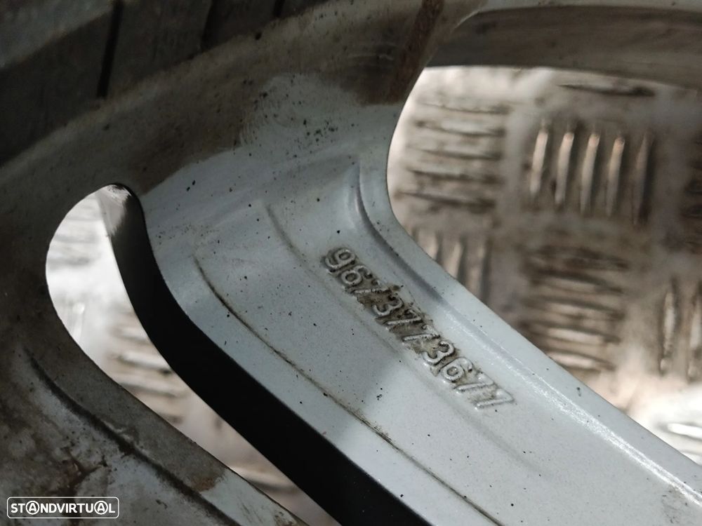 Conjunto de jantes 16 originais Peugeot 208 6J ET23 4x108 - 10