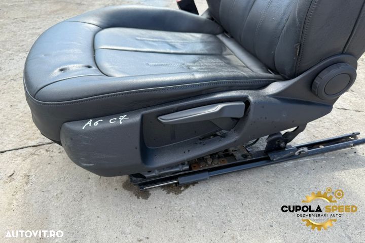 Scaun stanga fata piele Audi A6 4G/C7 [2010 - 2014] - 4