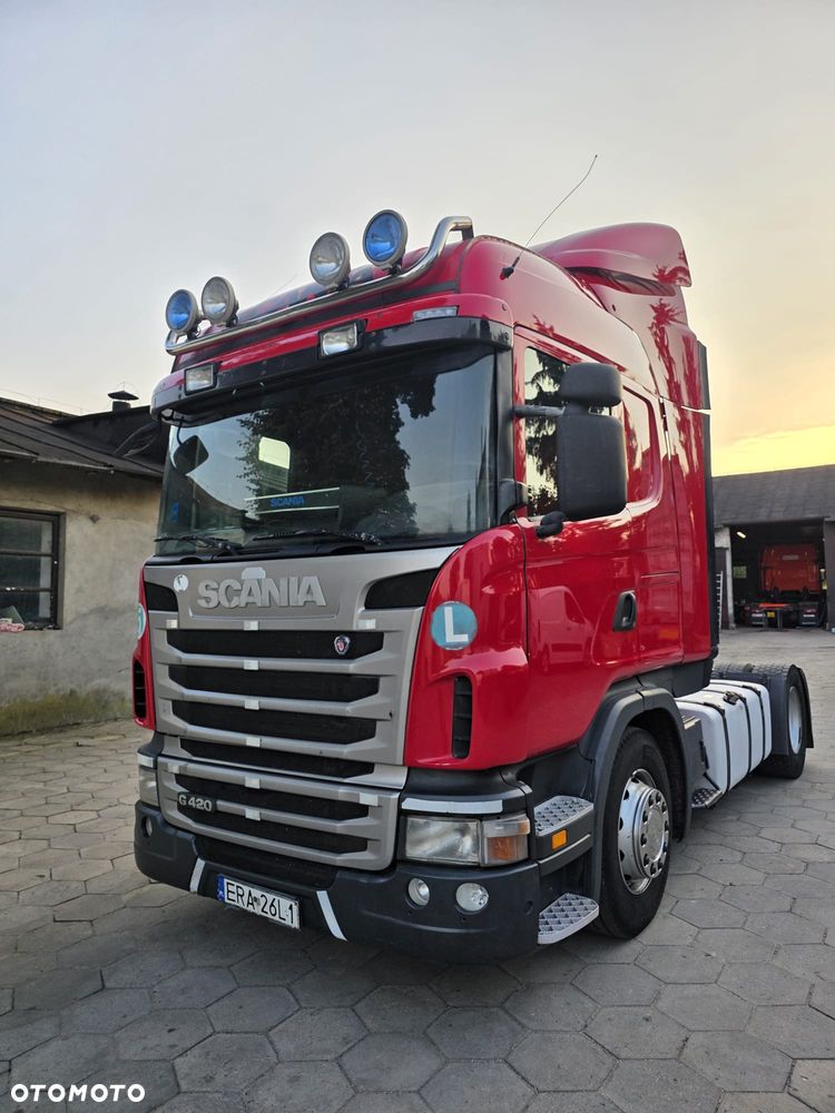 Scania R420 SALON POLSKA RETARDER //  ZADBANA // - 8