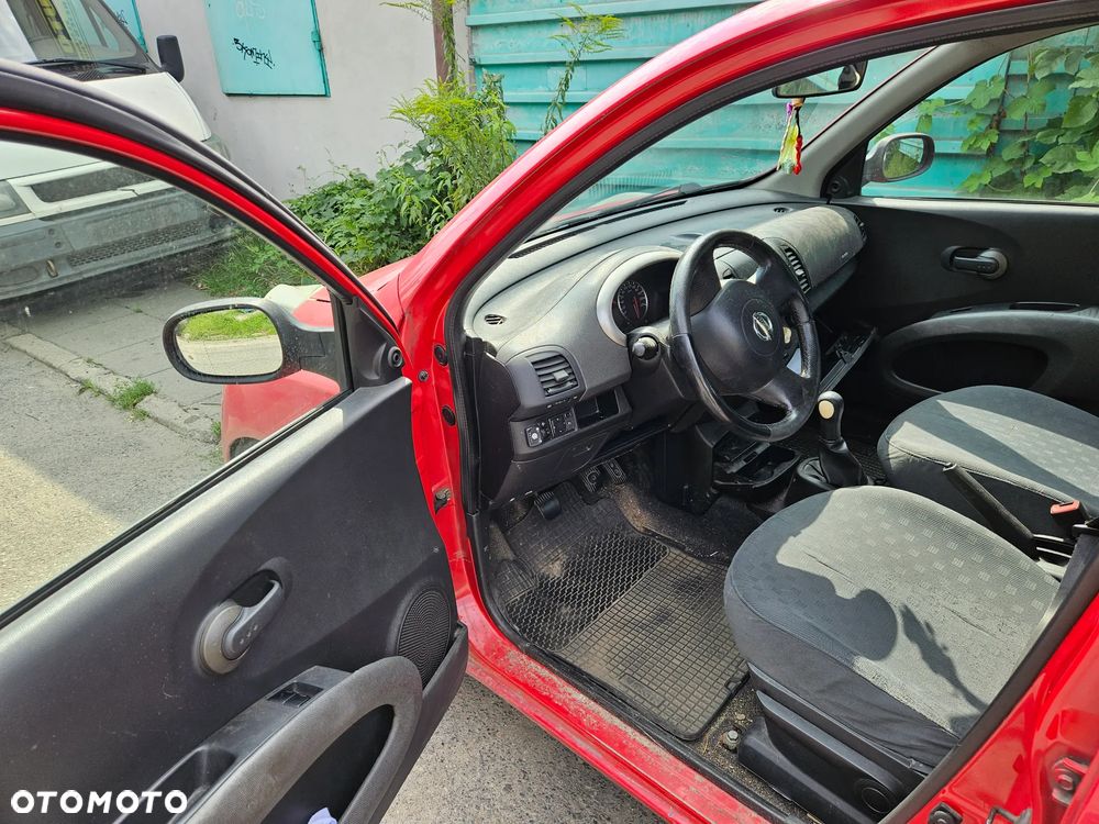 Nissan Micra k12 na części czerwony - 5