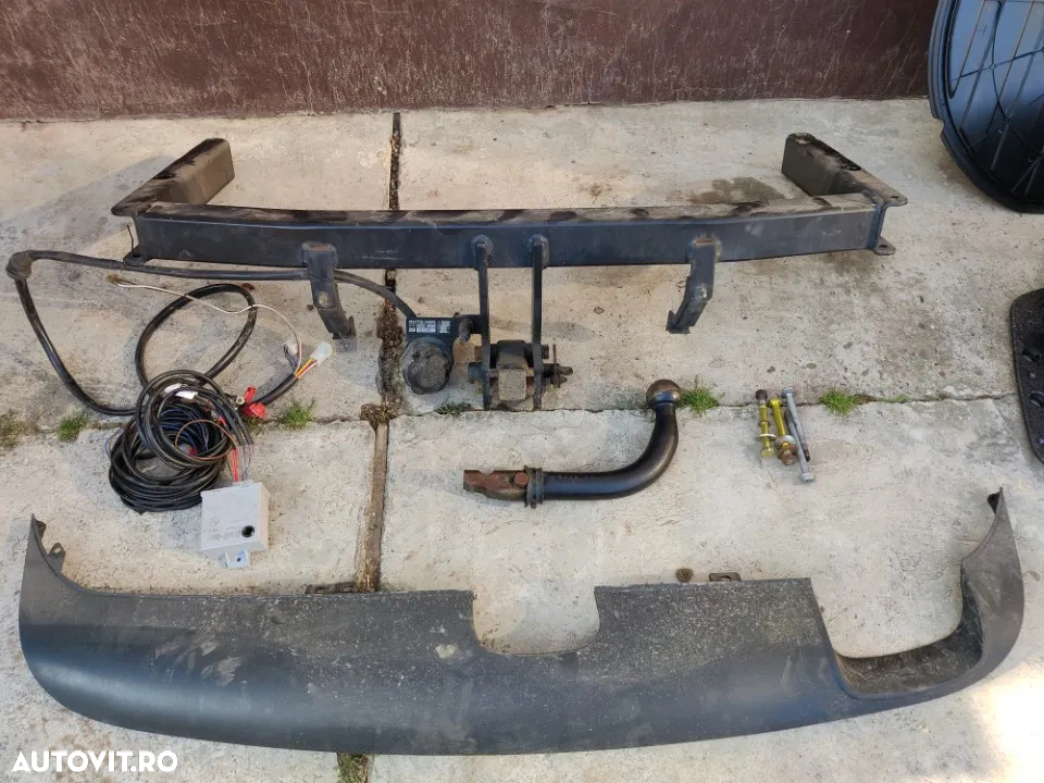 Carlig remorcare tractare detasabil Seat Exeo Audi A4 B6 B7 cu modul, instalatie - 2