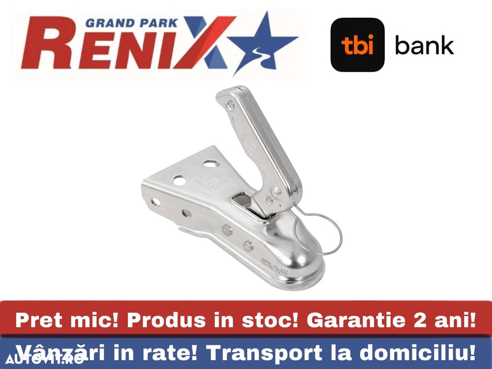 Cupla Triunghiulara pentru remorca de 750 kg - 1