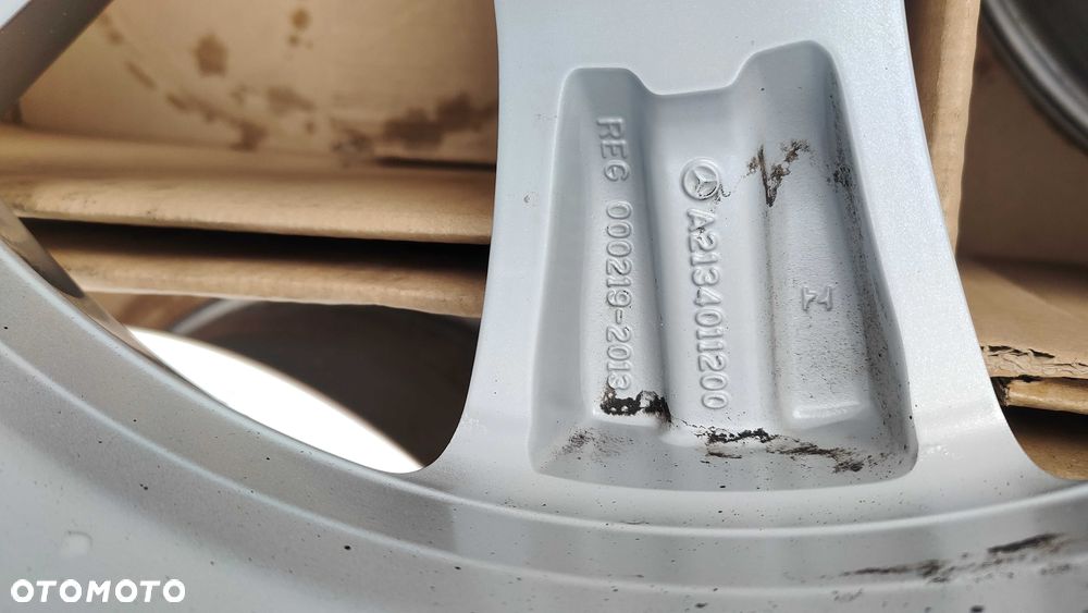 Oryginalne Felgi Aluminiowe Mercedes 17 5x112 7,5j et40 Czujniki - 8