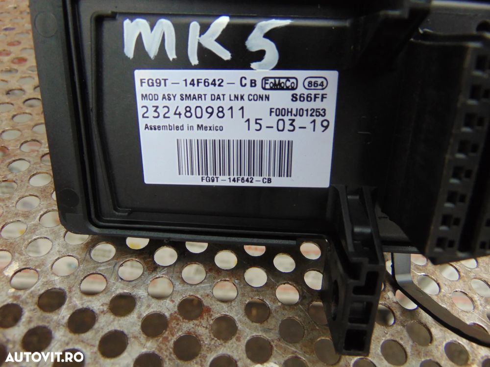 Modul gateway Ford Mondeo mk5 an 2014-2022 cod fg9t14f642cb interfata diagnoza mondeo 5 - 1