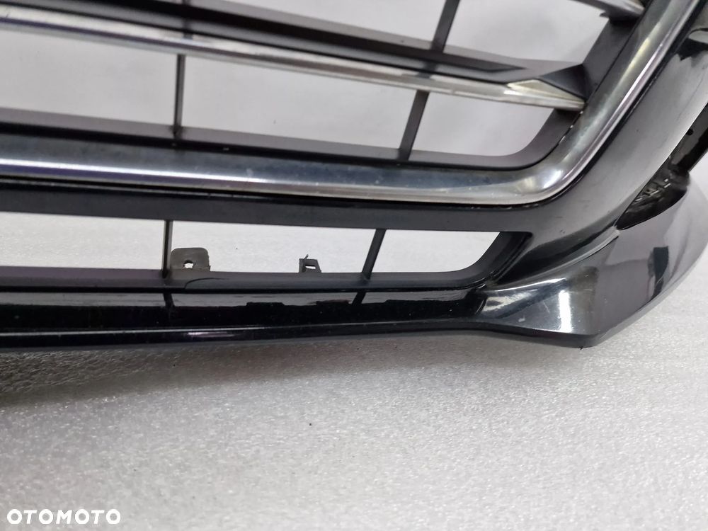 AUDI A4 B9 8W0 14- ZDERZAK PRZEDNI PRZÓD BEZ PDC I SPRYSKU + ATRAPA / GRILL , KOLOR CZARNY , NR 8W0807437 + 8W0853651AB , NR AUKCJI NZ972 - 19