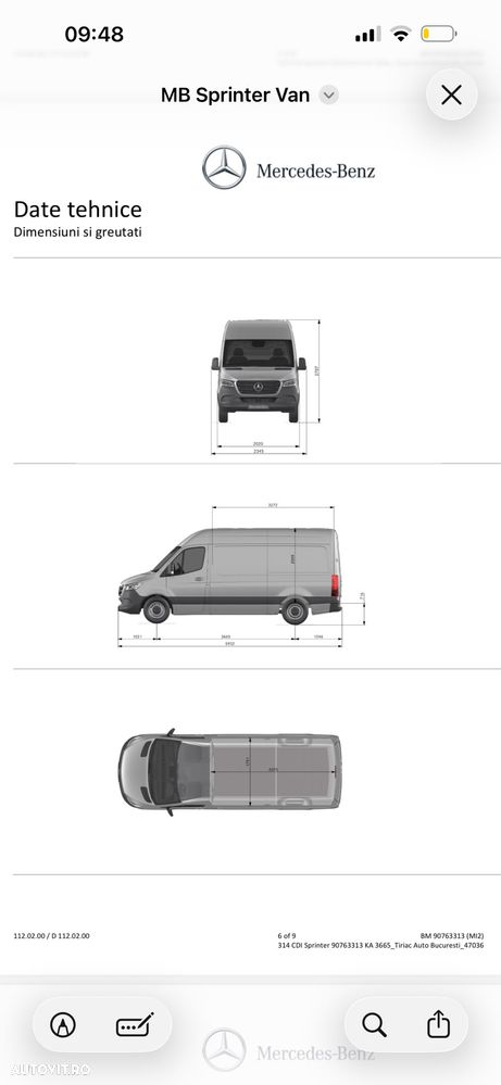Mercedes-Benz 314 CDI Sprinter - 9