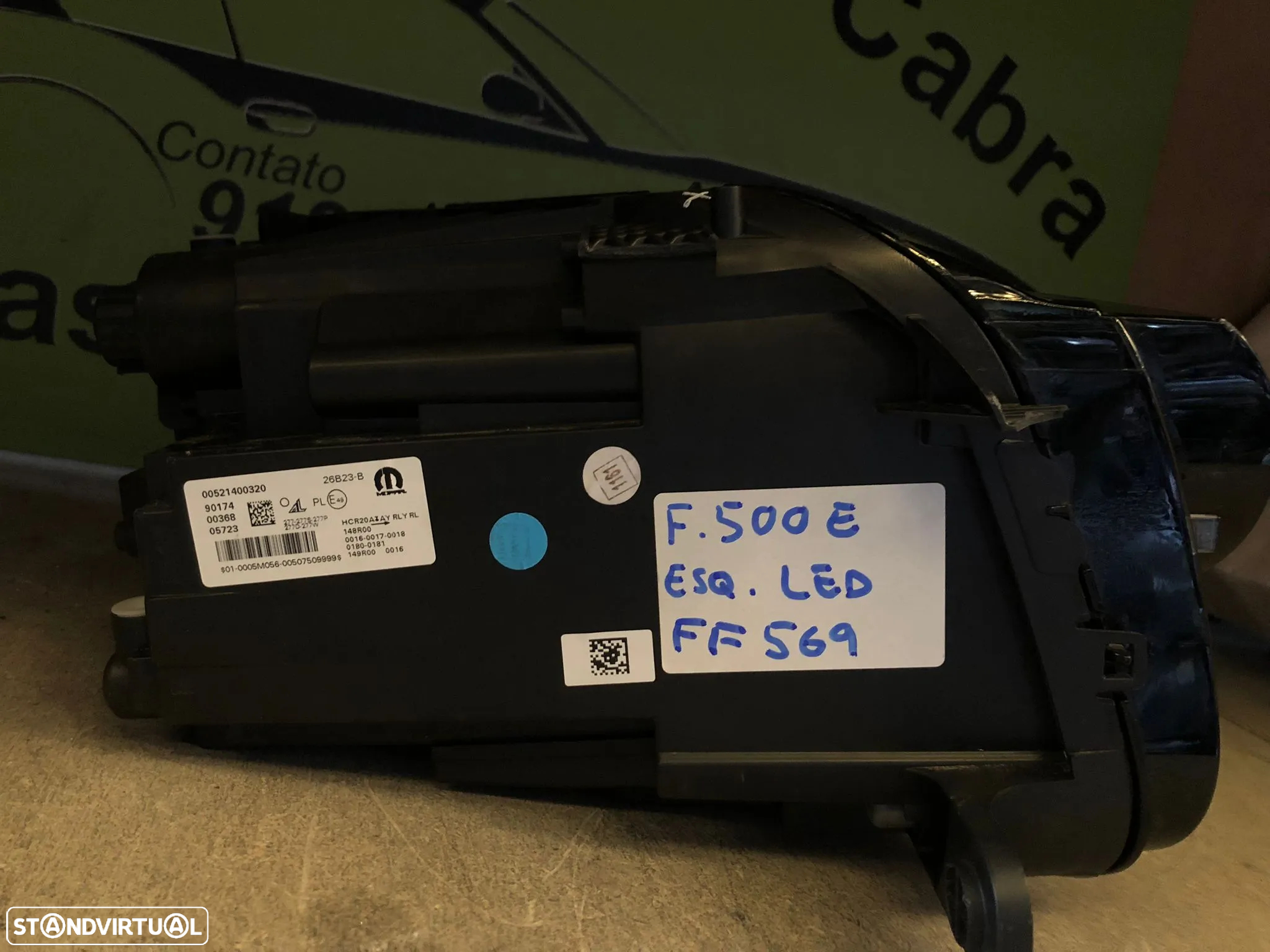 FIAT 500E FAROL LED ESQUERDO - FF569 - 7