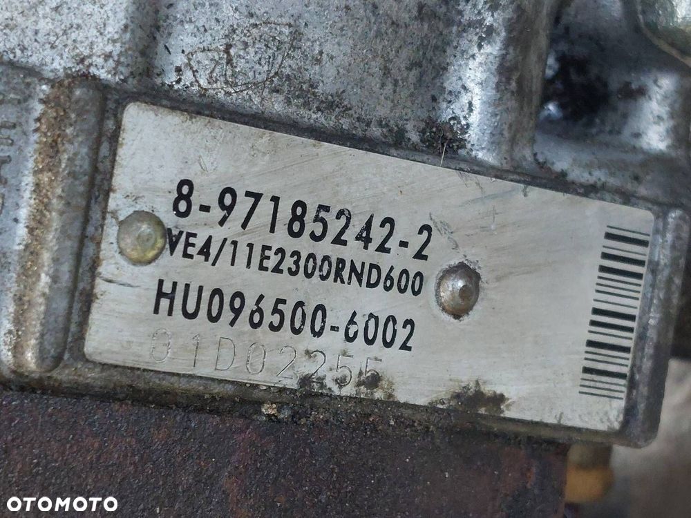 POMPA WTRYSKOWA WTRYSKIWACZE OPEL CORSA C 1.7 CDTI 8-97185242-2 TJBB01901D - 5