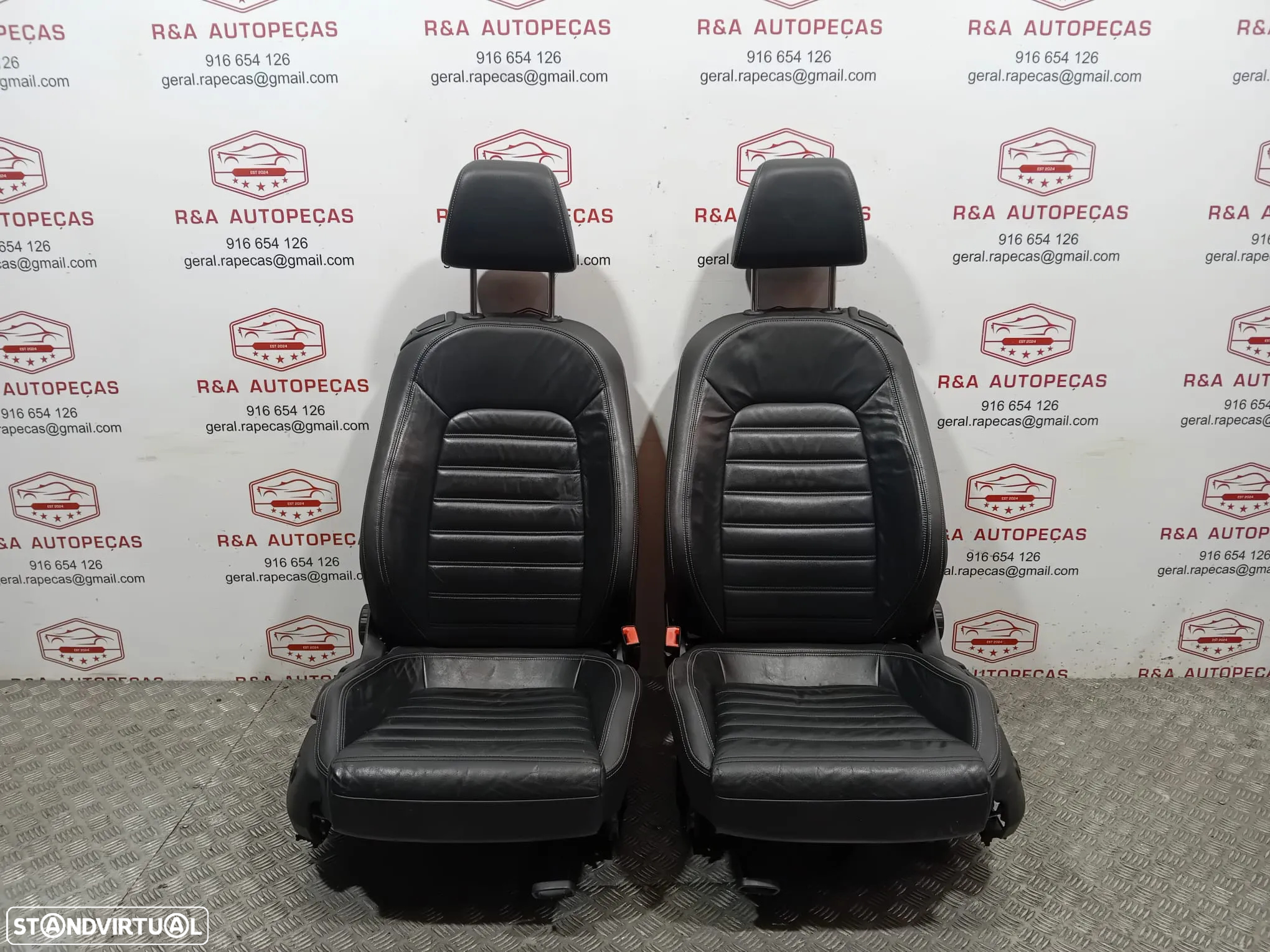 Conjunto de Bancos VW Scirocco em Pele - 3