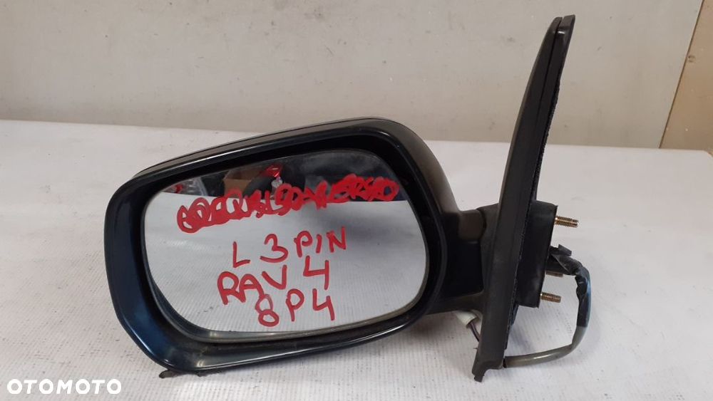 LUSTERKO ELEKTRYCZNE LEWE TOYOTA COROLLA VERSO I 1  3PIN  NIEBIESKI 8P4 - 2